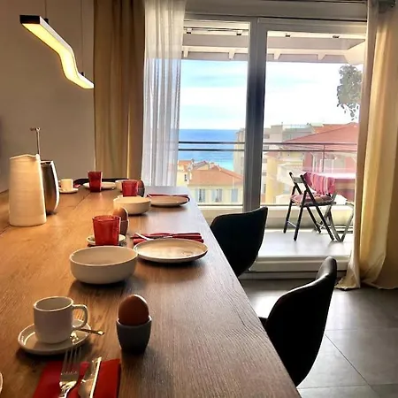 Superbe 3 Pieces Vue Mer A 2 Mn De La Plage, Terrasse, Piscine Et Parking Prive ! 公寓
