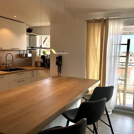 דירה Superbe 3 Pieces Vue Mer A 2 Mn De La Plage, Terrasse, Piscine Et Parking Prive ! *