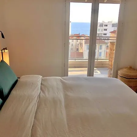 דירה Superbe 3 Pieces Vue Mer A 2 Mn De La Plage, Terrasse, Piscine Et Parking Prive ! ניס